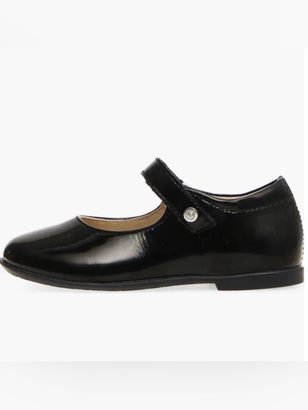 NWT NATURINO Darling Mary Jane in Black Patent